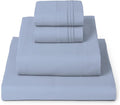 Mellanni California King Sheets Set - 4 PC Iconic Collection Bedding - Hotel Luxury, Extra Soft, Cooling Bed Sheets - Wrinkle, Fade, Stain Resistant (Cal King, Sky Blue)
