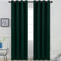 Yakamok Room Darkening Curtains 52x84 inch Pine Tree Green-Living Room | 2 by Yakamok