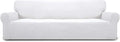 Easy-Going Stretch 4 Seater Oversized Sofa Couch Cover Snow White | 1-Piece by Easy-Going