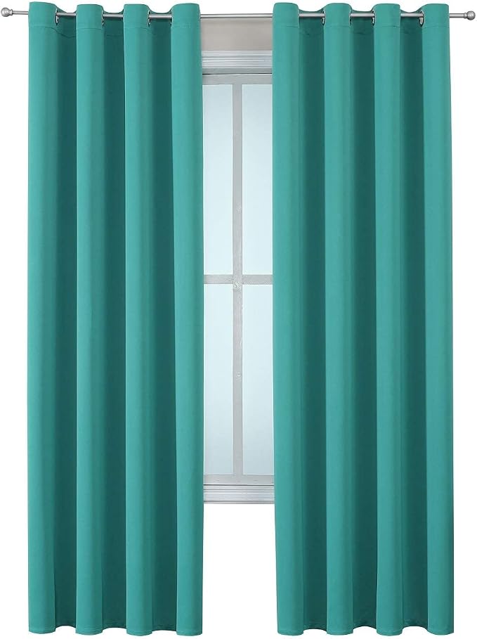 ChrisDowa Blackout Curtains for Bedroom and Living Room 95 Inches Long | 2 - Image 7