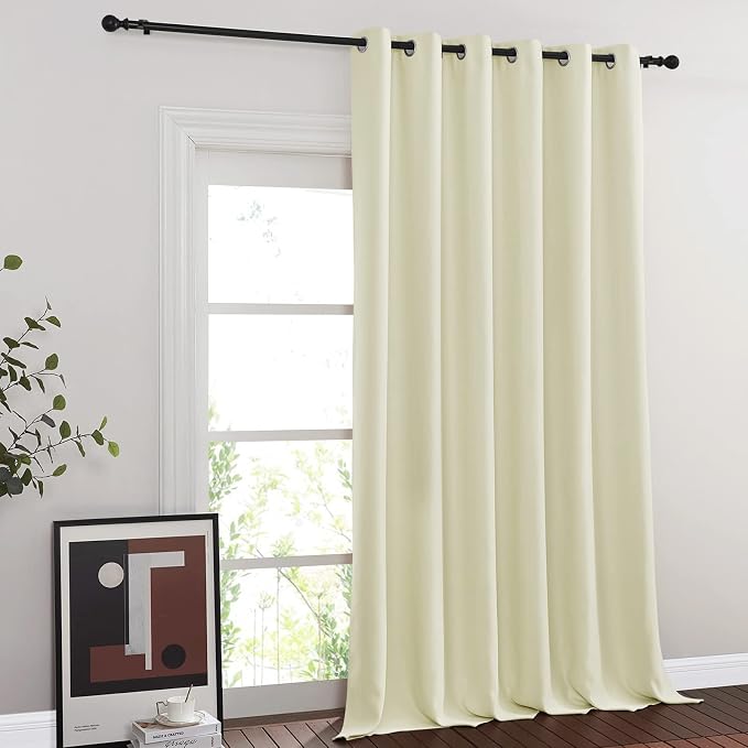NICETOWN Sliding Door Curtain 108 inches Long - Image 2