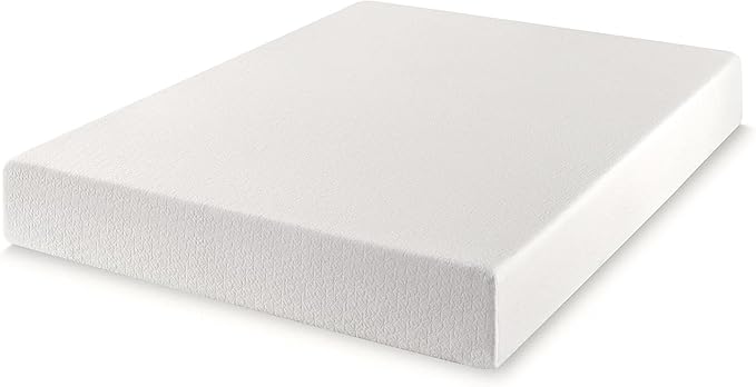 Best Price Mattress 10 inch Twin Mattress XL Long, Bed-In-A-Box, Green Tea Memory Foam,White