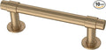 Franklin Brass - Francisco Champagne Bronze Gold Cabinet Handles 3 Inch (3") Hole Center Pulls | Easy Install, Durable Hardware for Kitchen Cabinet Door, Drawers, Dresser Pull, Furniture (10 Pack)