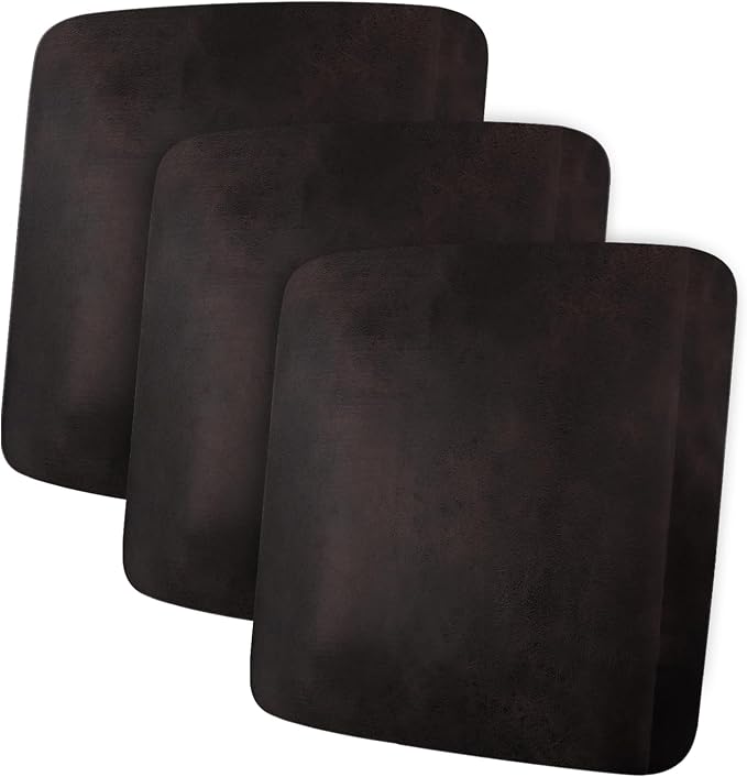 ANARACHON Leather Look Couch Cushion Covers Sofa Seat Slipcovers Sets Couches by ANARACHON