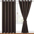 Blackout Curtains for Bedroom, 60 x 84 Inches Long, 2 Panels | Thermal by Hiasan