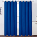 Blackout Curtains 52 x 120 Inch Long Royal Blue Curtains Set of 2 Panels Room by Lemomo
