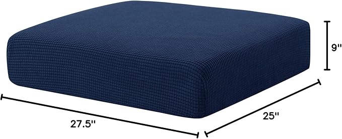 Hokway Stretch Couch Cushion Slipcovers Reversible Cushion Protector Slipcovers - Image 10