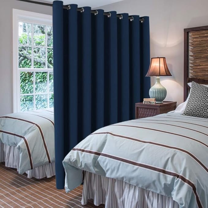 H.VERSAILTEX Blackout Patio Curtains 100 x 90 Inches - Image 2