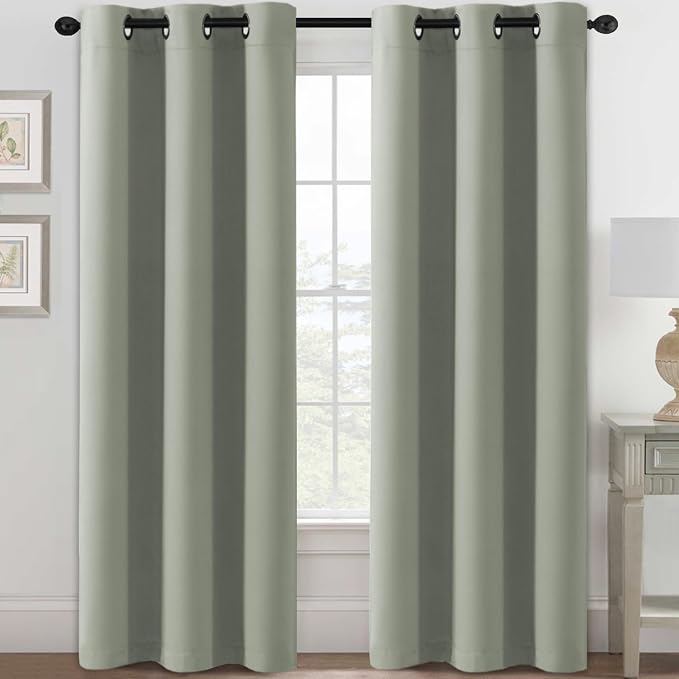 H.VERSAILTEX Blackout Curtains for Bedroom Thermal Insulated Room Darkening by HVERSAILTEX