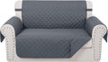 Reversible Loveseat Couch Sofa Covers, Dark Blue | Loveseat Covers by LuxshareHome