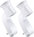 2 Pack Wall Fragrance Plug in Compatible with Bath and Body Works WallFlower Fragrances, ETL Certified, Rotatable, Precise Scent Control Fragrance Diffuser Plug for Home, Office (White)