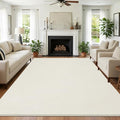 SHACOS Ultra Soft 6x9 Faux Rabbit Fur Area Rugs by SHACOS