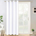 Yakamok Pure White Room Darkening Curtains 84 inch Sliding Door Drapes | 1 by Yakamok