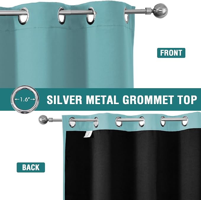 ChrisDowa 100% Blackout Curtains - Image 3