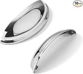 khtumeware 10 Pack 3-3/4" Drawer Pulls Polished Chrome Cabinet Cup Pulls Kitchen Hardware Cabinet Handles Drawer Handles Knobs 3-3/4 inch Hole Center
