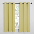 NICETOWN Paler Yellow Room Darkening Curtains by NICETOWN