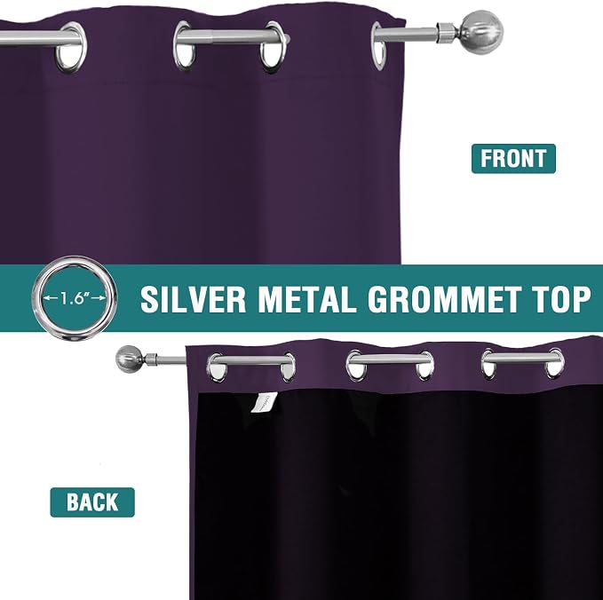 ChrisDowa 100% Blackout Curtains - Image 3