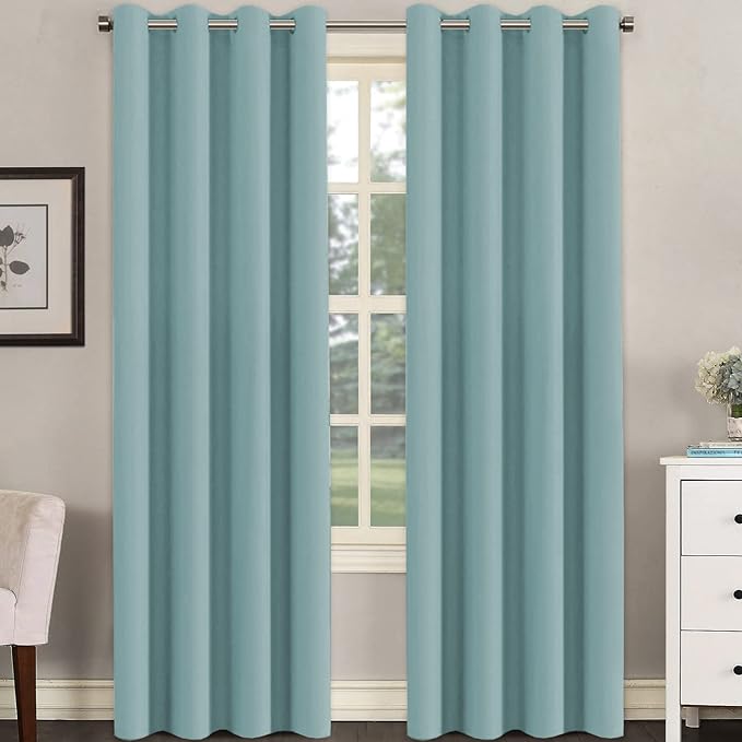 H.VERSAILTEX Blackout Window Treatment Curtains/Panels, Thermal Insulated Room by HVERSAILTEX