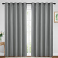Yakamok Room Darkening Curtains 70x84 inch Length Dove Grey-Living Room | 2 by Yakamok