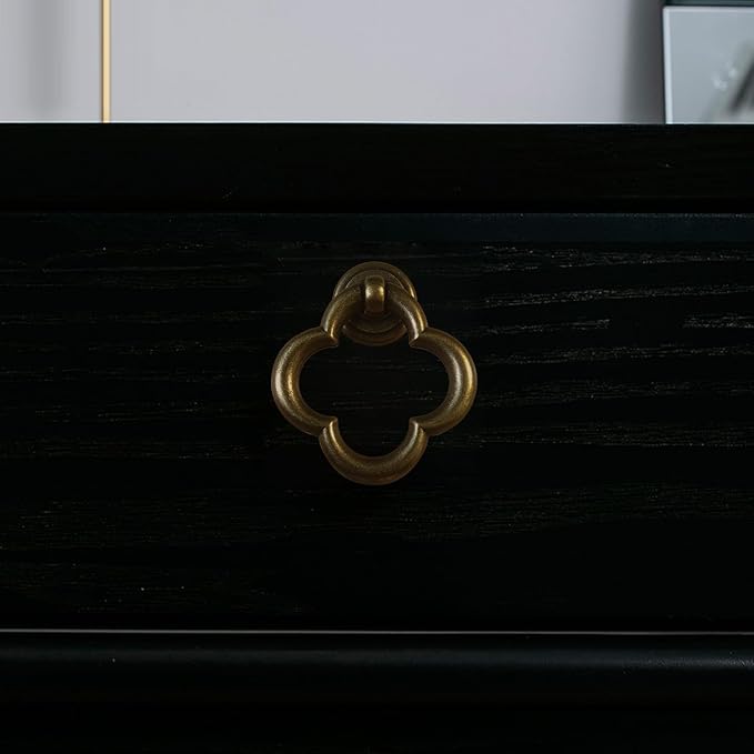 Cupboard Knobs Cabinet Knobs Drawer knobs, Zinc Alloy Gold Knobs for Dresser, Cupboard Knobs for Kitchen, Bathroom (Style E-12)