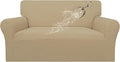 Easy-Going 100% Waterproof Loveseat Couch Cover Stretch Jacquard Sofa Cover | by Easy-Going