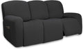 PureFit Super Stretch 3 Seats Recliner Sofa Couch Cover by PureFit