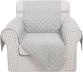 Reversible Recliner Chair Covers, Light Grey | Chair Covers by LuxshareHome
