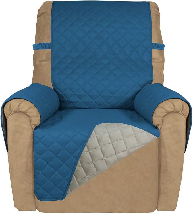 PureFit Reversible Recliner Chair Covers Couch Covers by PureFit