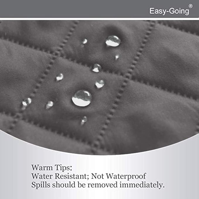 Easy-Going Reversible Couch Cover, Large Futon Sofa, Water Resistant Furniture - Image 4