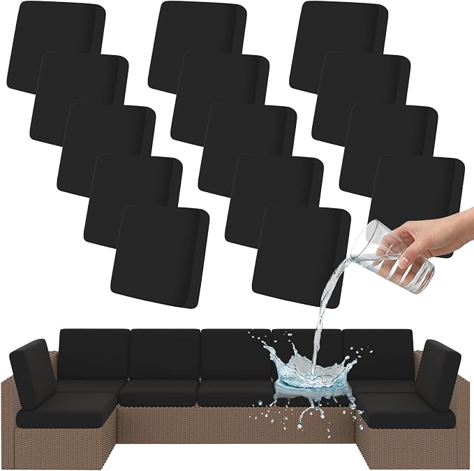 Smiry Waterproof Patio Cushion Covers, Stretch Outdoor Furniture Covers | Couch by Smiry