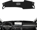 Dash Cover for Hyundai Sonata 2024 2025 2026 (Only fits for 12.3-inch Touchscreen) Flannel Dashboard Cover Nonslip Dash Mat Protector Sunshade No Glare Black