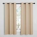 NICETOWN Room Darkening Draperies Window Curtain Panels, Thermal Insulated by NICETOWN