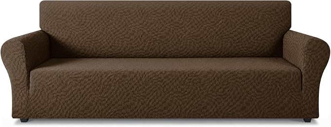 ZNSAYOTX 1 Piece Stretch Oversized Sofa Covers, New Plaid Couch Cover by ZNSAYOTX