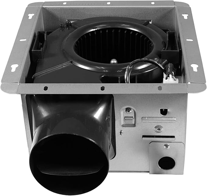 BV LED Bathroom Exhaust Fan With Light 110CFM - 1.2 Sones, Ultra Quiet, 800lm | Bathroom Vent Fan 3000K/4000K/5000K, Covers up to 110 sq. ft. | 4 Inch Duct Collar, Easy Install & Replace