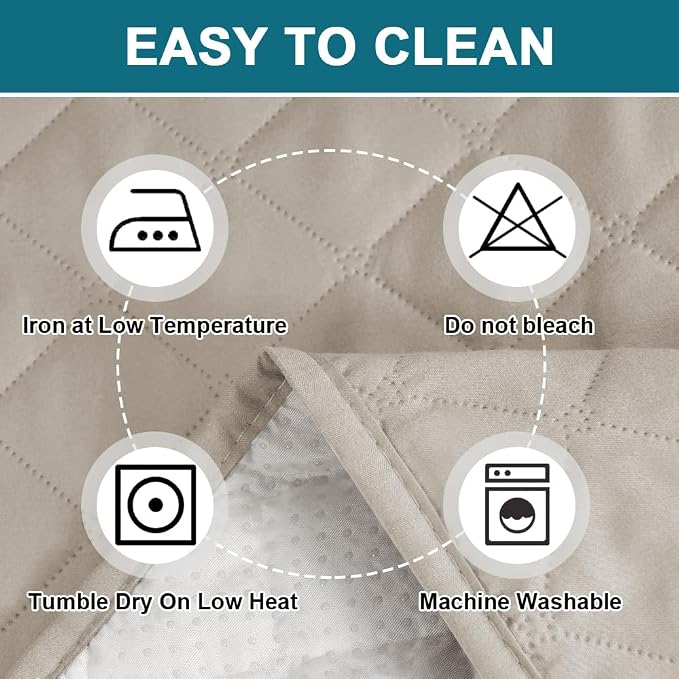 Turquoize 100% Waterproof Sofa Covers Couch Cover Sofa Cover - Image 6