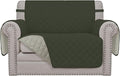 Easy-Going Reversible Couch Cover, Oversized Chair, Army Green/Beige | Machine by Easy-Going