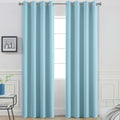 Yakamok Room Darkening Curtains 52x96 inch Length Sky Blue-Living Room | 2 by Yakamok