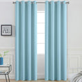 Yakamok Room Darkening Curtains 52x84 inch Length Sky Blue-Living Room | 2 by Yakamok