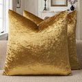 GIGIZAZA Crushed Velvet Pillow Covers by GIGIZAZAFocusingonhomedecoration