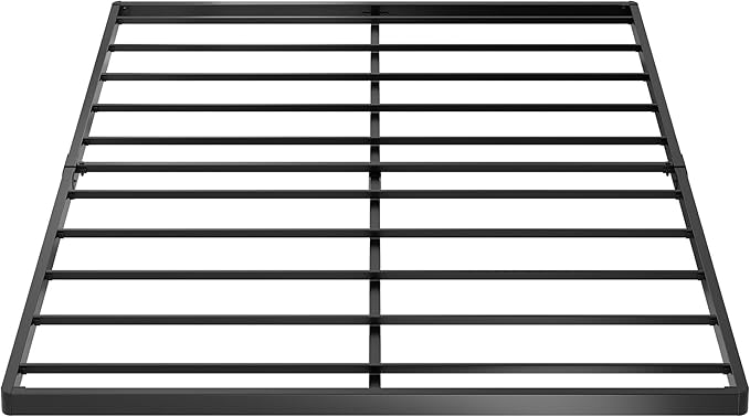 Box Spring for Queen Bed Bed Base 2 Inch, Low Profile Metal Queen Box Spring Bunkie Board 2 Inch, 3000 Lbs Max Weight Capacity Mattress Foundation, Noise-Free, Easy Assembly