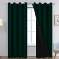Yakamok Pine Tree Green 100% Blackout Curtains 84 Inches Long 52" Wide | by Yakamok