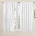 Linen 100% Blackout Window Curtains by LAMIT