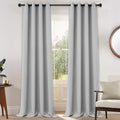 Yakamok Room Darkening Curtains 52x108 inch Length Light Grey-Living Room | 2 by Yakamok