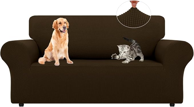 LURKA Stretch Loveseat Sofa Slipcovers 1 Piece Couch Covers by LURKA
