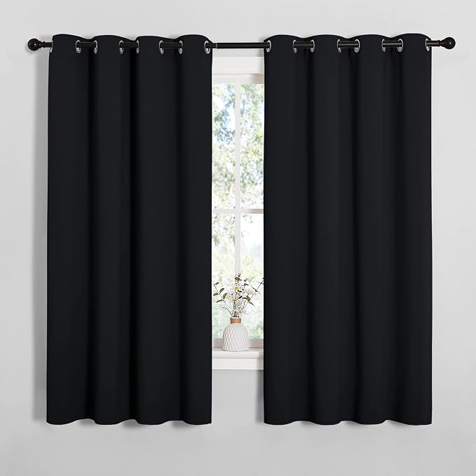 NICETOWN Bathroom Blackout Curtains and Drapes - Image 2