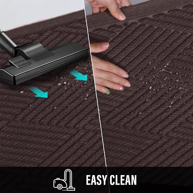 Sturdy Front Door Mat, Absorbent Muddy Dirt Resist Welcome Door Mats Outdoor - Image 7