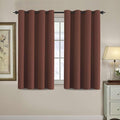 H.VERSAILTEX Blackout Curtain for Living Room Small Window Kitchen Blackout by HVERSAILTEX