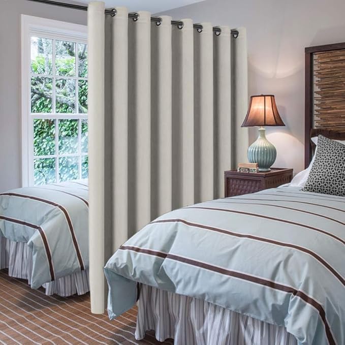 H.VERSAILTEX Blackout Patio Curtains 100 x 90 Inches - Image 2
