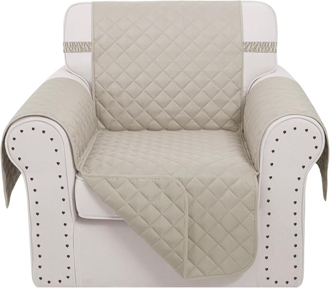 Reversible Recliner Chair Covers, Water Repellent, Chair Protectors Covers by LuxshareHome