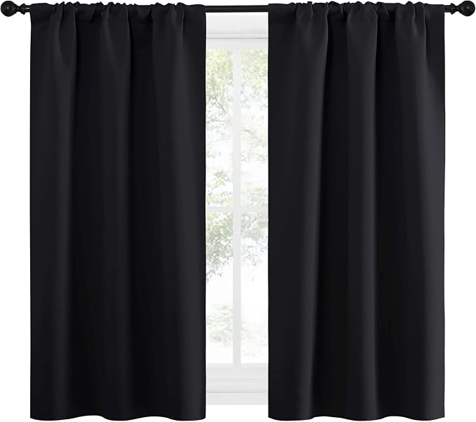 NICETOWN Black Out Curtain Panels - Image 2